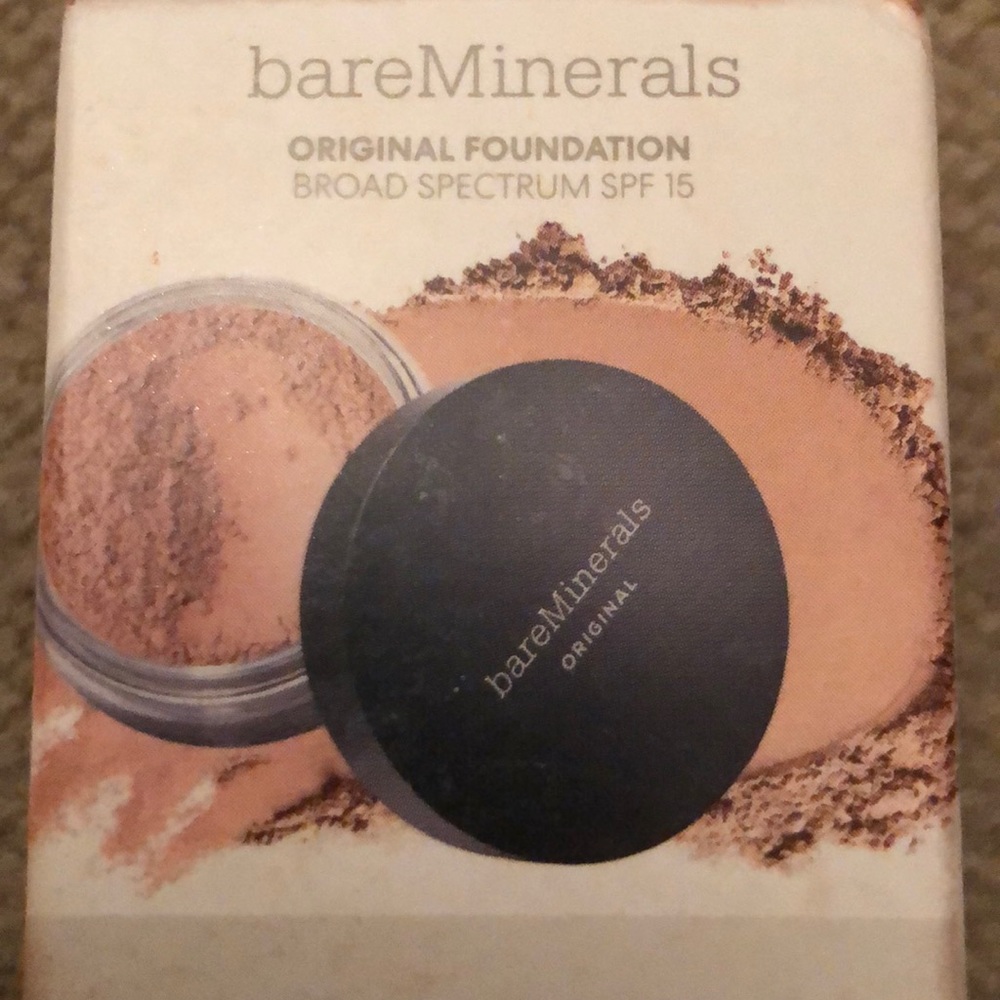 bareMinerals foundation medium beige trial size